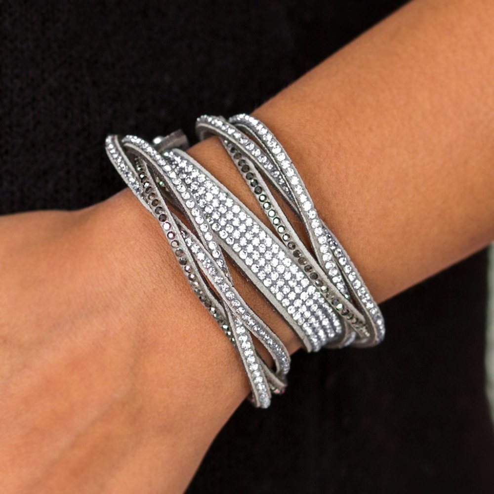 NWT Taking Care of Business double wrap snap cuff